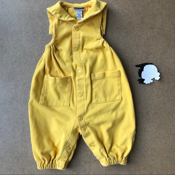 Vintage Other - Vintage Yellow Romper 12m